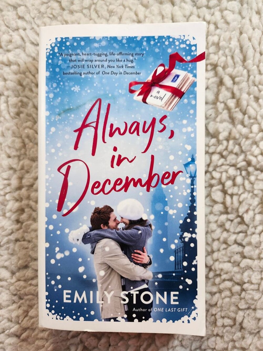 Emily Stone Always in December Paperback 2023 Dell Mass Market Romance Novel